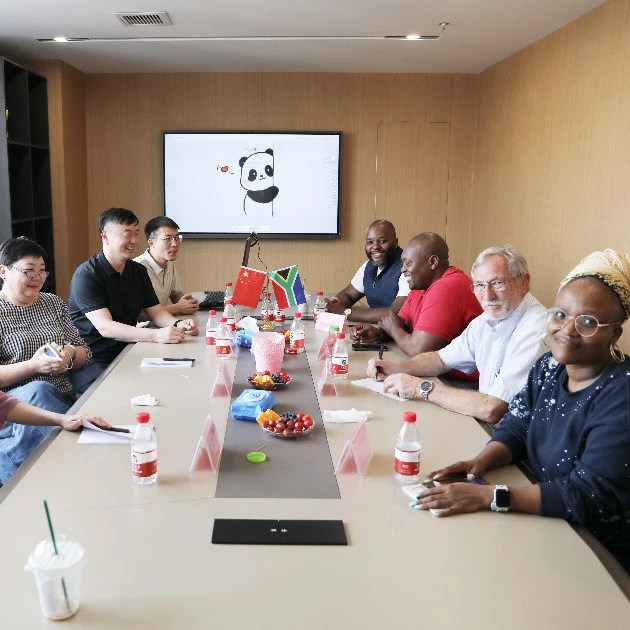 customer visit to Zhen An factory