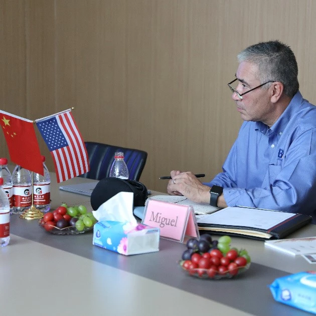 international customer factory visit
