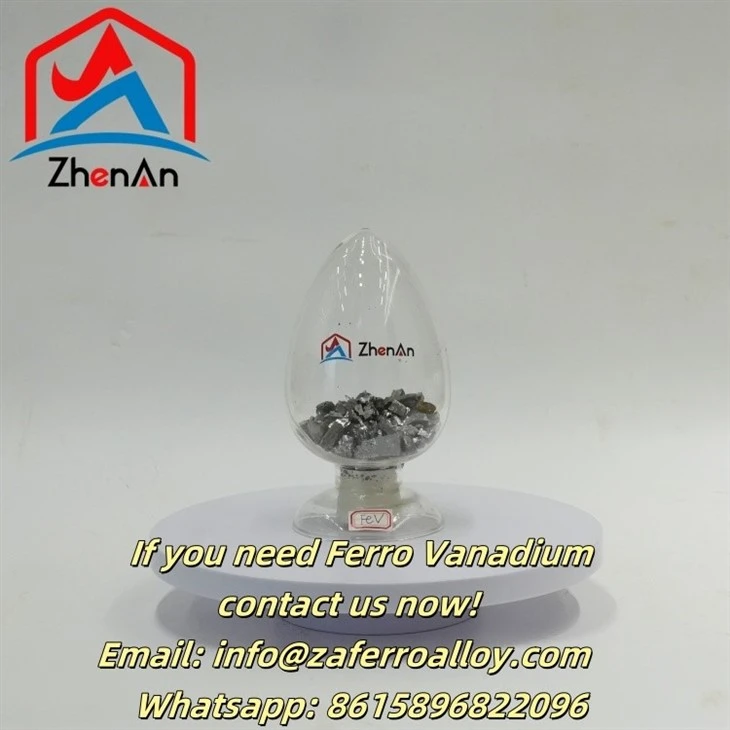 Silver Metal Block 60%Min Ferro Vanadium